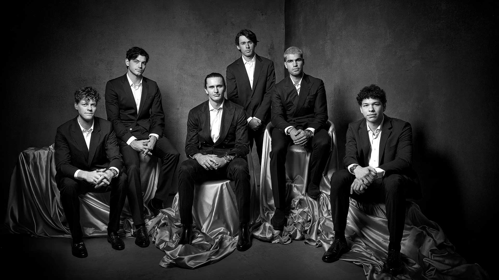 Behind the scenes at memorable GQ photoshoot in Turin | ATP Tour